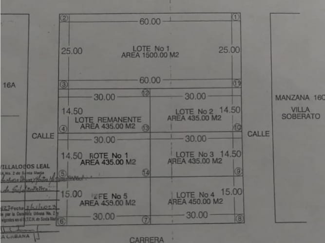 Lote en venta en Bello Horizonte, Santa Marta, 435 m² · foto 9 de 9