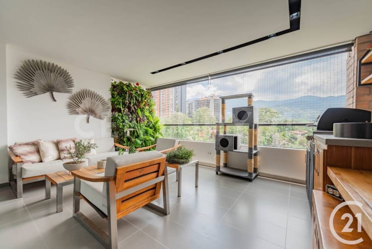Apartamento de 3 alcobas en arriendo en Claraval, Envigado, 175 m² · foto 7 de 23