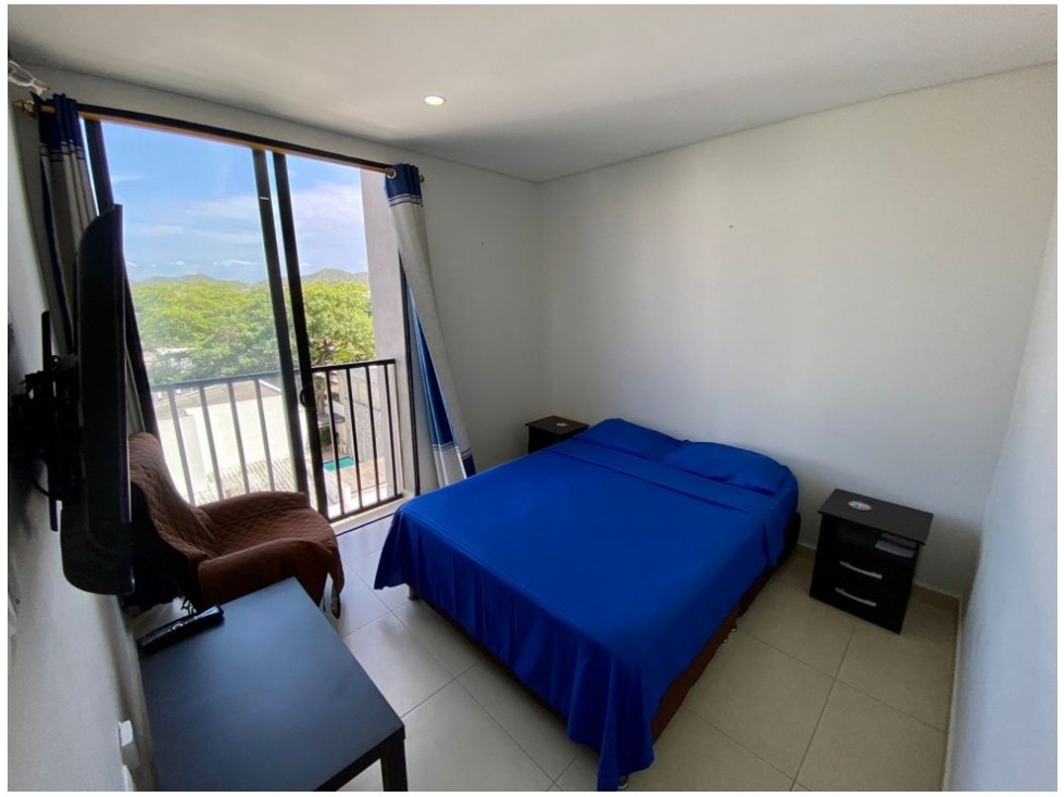 Apartamento de 2 alcobas en venta en Las Villas, Santa Marta, 65 m² · foto 7 de 15