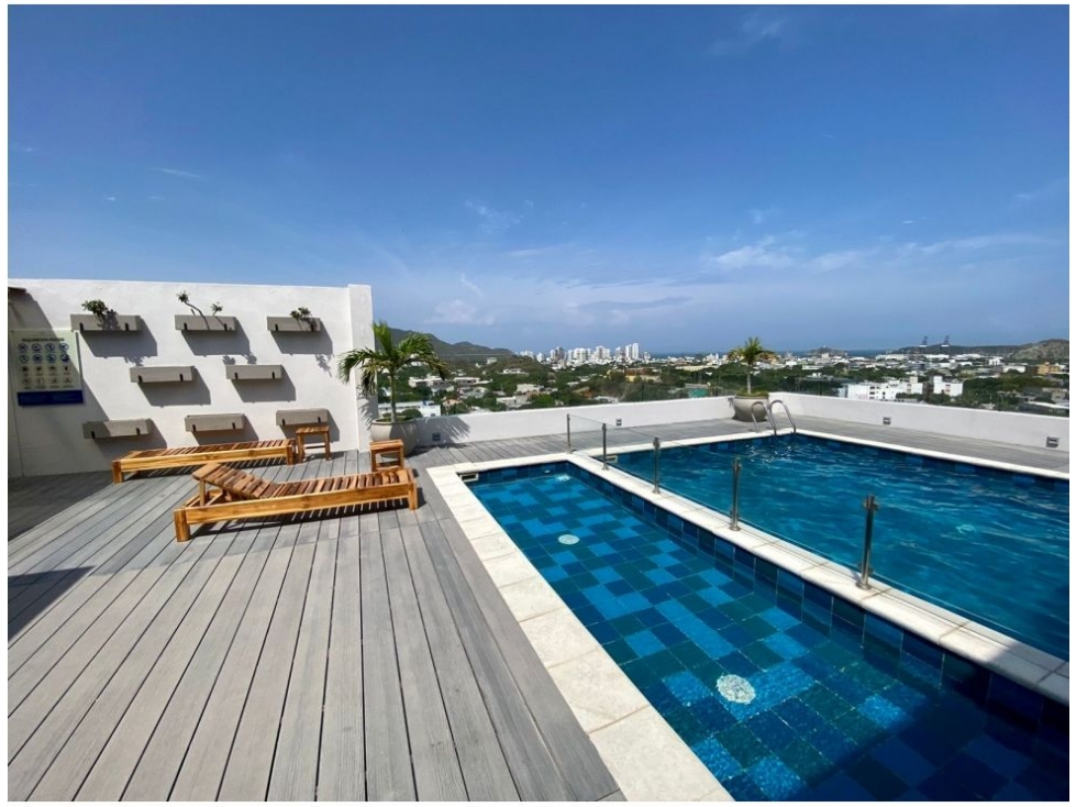 Apartamento de 2 alcobas en venta en Las Villas, Santa Marta, 65 m² · foto 15 de 15