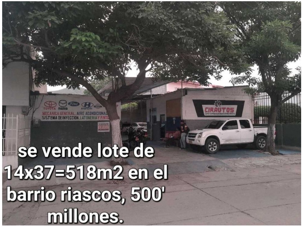 Lote en venta en Palma Real, Santa Marta, 100 m² · foto 8 de 8