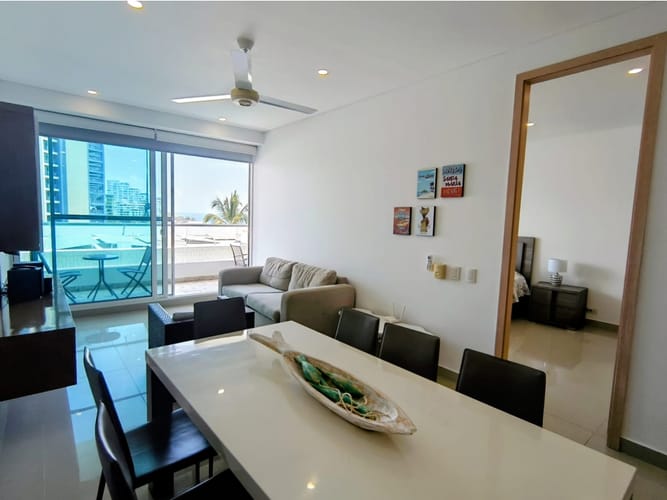 Apartamento de 1 alcoba en venta en Bello Horizonte, Santa Marta, 74 m² · foto 4 de 24