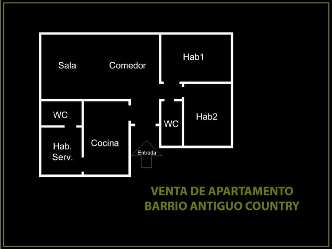 Apartaestudio en venta en Antiguo Country, Bogotá, 87 m² · foto 2 de 11