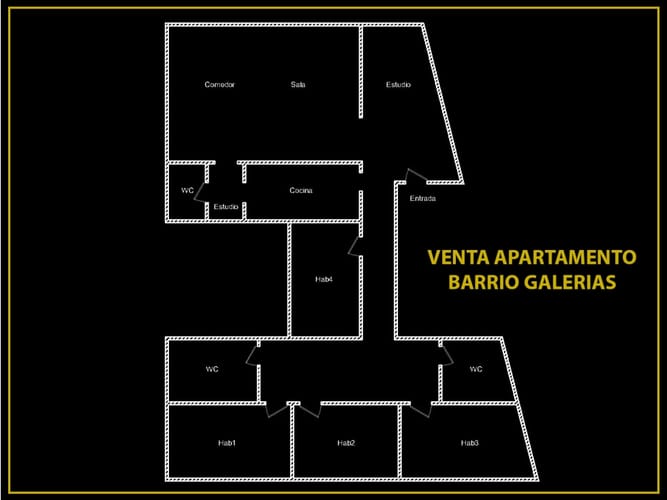 Apartamento de 4 alcobas en venta en Galerias, Bogotá, 162 m² · foto 2 de 21