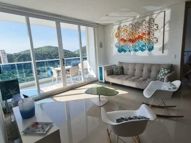 Apartamento de 2 alcobas en venta en Cantamar, Santa Marta, 97 m² · foto 3 de 24