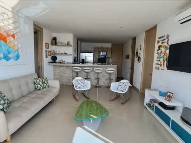 Apartamento de 2 alcobas en venta en Cantamar, Santa Marta, 97 m² · foto 4 de 24