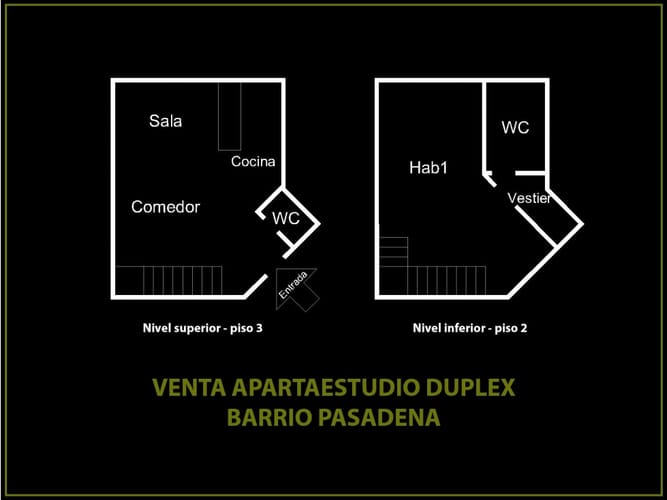 Apartaestudio en venta en Pasadena, Bogotá, 66 m² · foto 2 de 16
