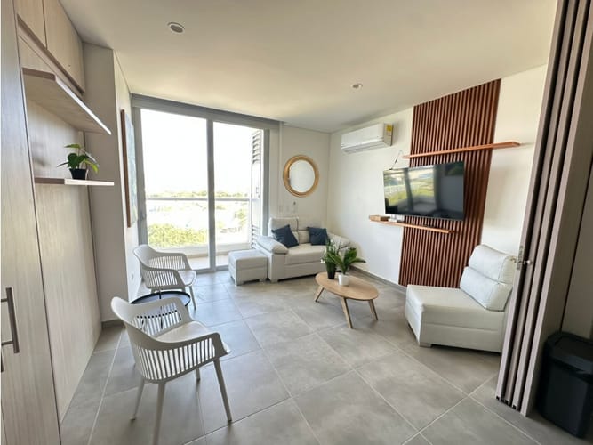 Apartamento de 1 alcoba en venta en Salguero, Santa Marta, 64 m² · foto 2 de 16