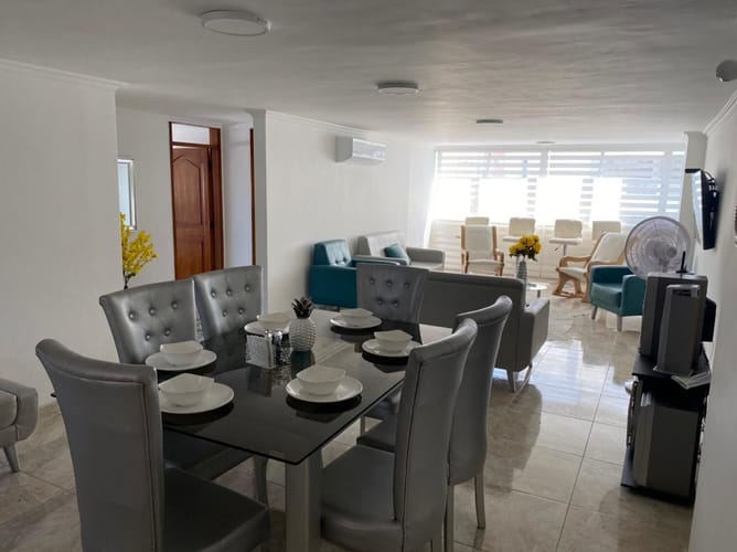 Apartamento de 4 alcobas en arriendo en Bocagrande, Cartagena, 157 m² · foto 12 de 16