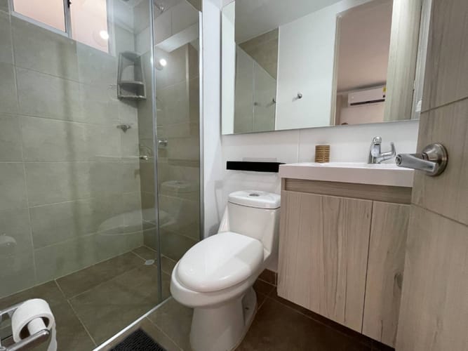 Apartamento de 2 alcobas en arriendo en Serena Del Mar, Cartagena, 58 m² · foto 5 de 9