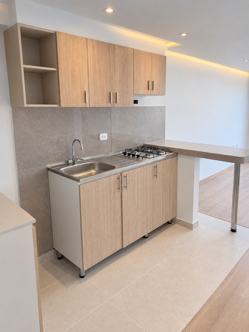 Apartamento de 1 alcoba en arriendo en Santa Lucia, Chía, 34 m² · foto 2 de 10