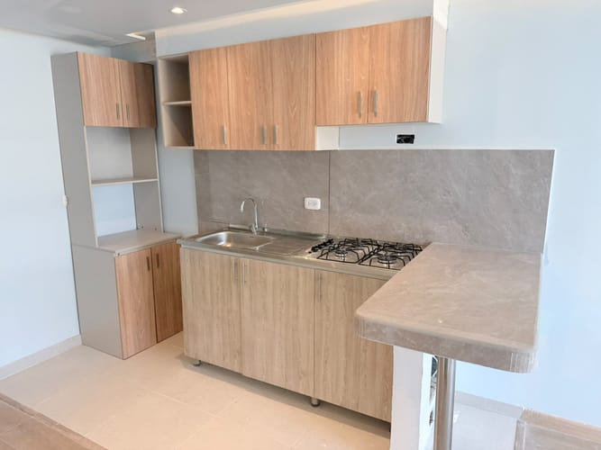Apartamento de 1 alcoba en arriendo en Santa Lucia, Chía, 34 m² · foto 4 de 10