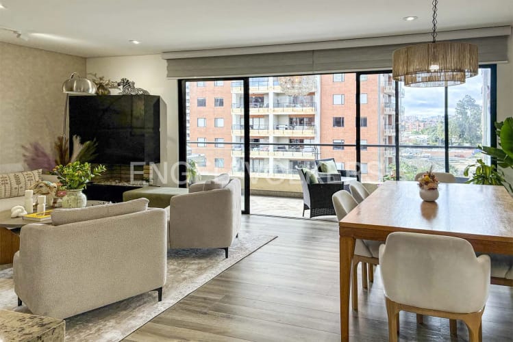Apartamento de 3 alcobas en venta en Lagos De Cordoba, Bogotá, 163 m² · foto 4 de 22