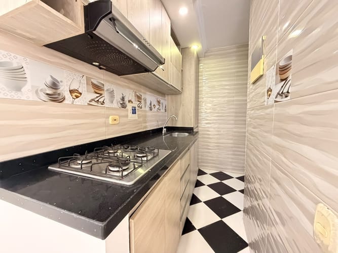 Apartamento de 2 alcobas en arriendo en Cr Arauco Hd. Rosablanca, Villavicencio, 50 m² · foto 4 de 12