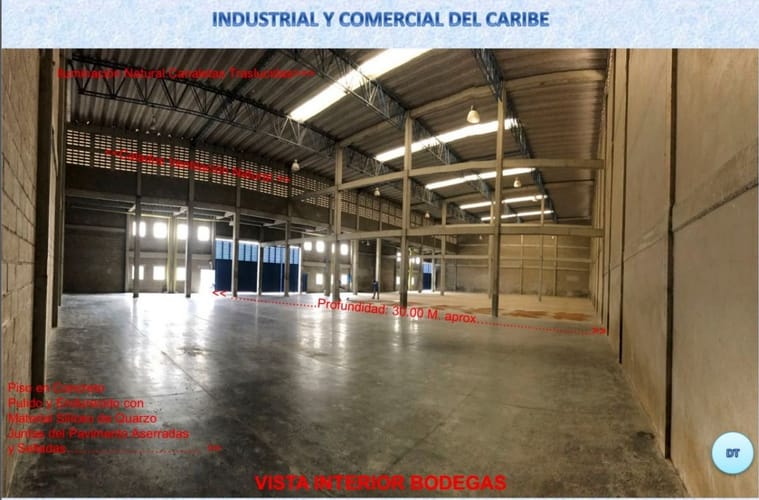 Bodega en arriendo en Villa Santos, Barranquilla, 1200 m² · foto 2 de 8