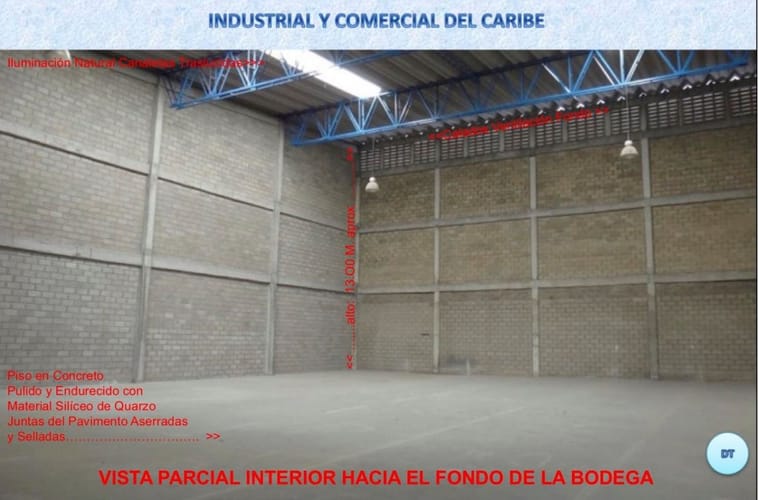 Bodega en arriendo en Villa Santos, Barranquilla, 1200 m² · foto 3 de 8