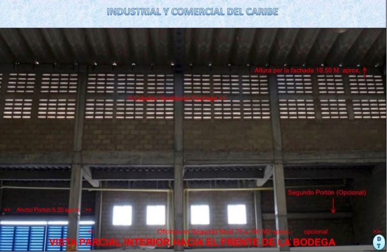 Bodega en arriendo en Villa Santos, Barranquilla, 1200 m² · foto 5 de 8