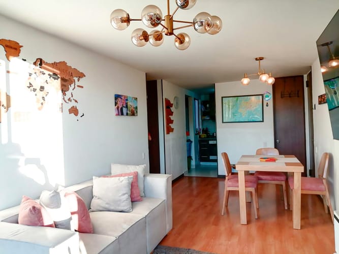 Apartamento de 3 alcobas en arriendo en Modelia, Bogotá, 66 m² · foto 4 de 12