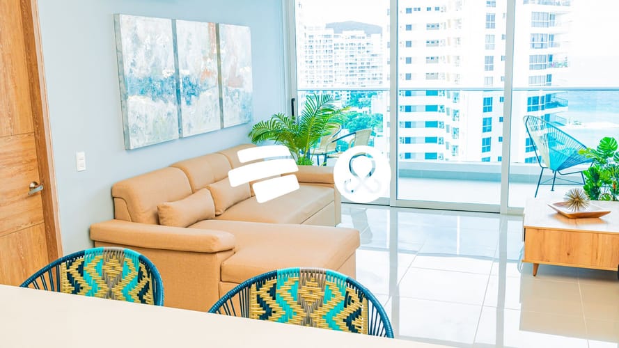 Apartamento de 2 alcobas en venta en Salguero, Santa Marta, 98 m² · foto 6 de 24
