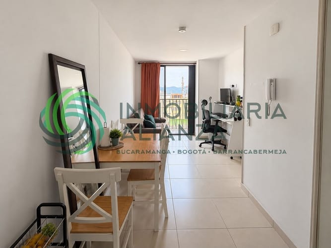 Apartamento de 2 alcobas en venta en Alarcon, Bucaramanga, 49 m² · foto 3 de 24