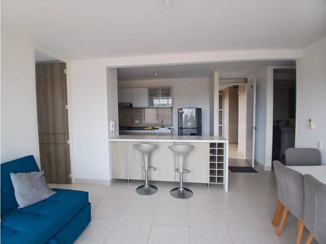 Apartamento de 2 alcobas en arriendo en Las Palmas, Ricaurte, 58 m² · foto 3 de 24