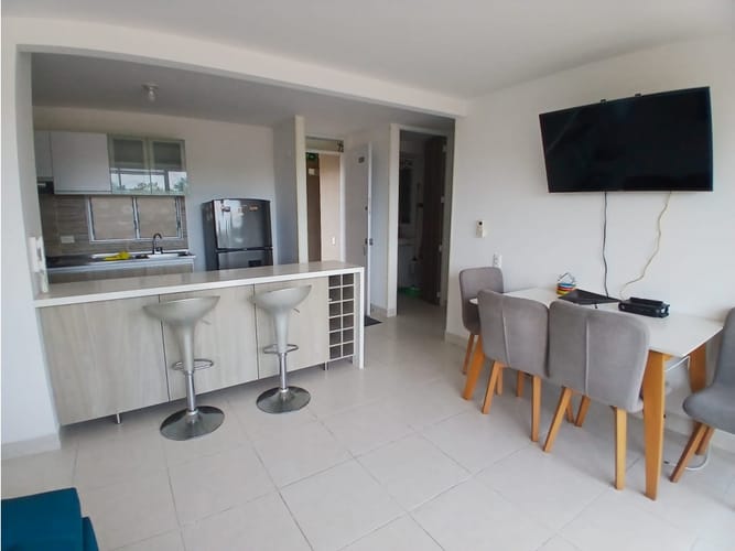 Apartamento de 2 alcobas en arriendo en Las Palmas, Ricaurte, 58 m² · foto 5 de 24