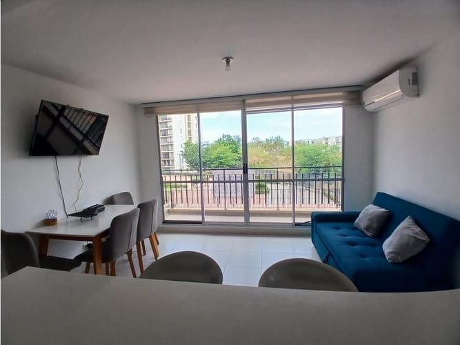 Apartamento de 2 alcobas en arriendo en Las Palmas, Ricaurte, 58 m² · foto 7 de 24