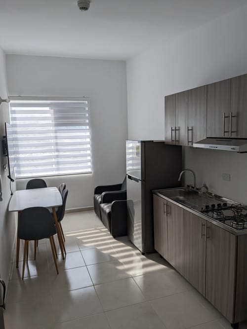 Apartamento de 1 alcoba en venta en Salvador Allende Bajo, Armenia, 33 m² · foto 3 de 20