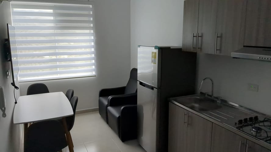 Apartamento de 1 alcoba en venta en Salvador Allende Bajo, Armenia, 33 m² · foto 18 de 20