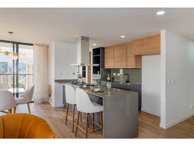 Apartamento de 3 alcobas en venta en Ciudad Del Río, Medellín, 110 m² · foto 4 de 17