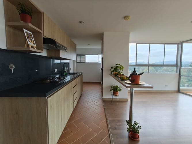 Apartamento de 2 alcobas en arriendo en El Porvenir, Rionegro, 73 m² · foto 4 de 14
