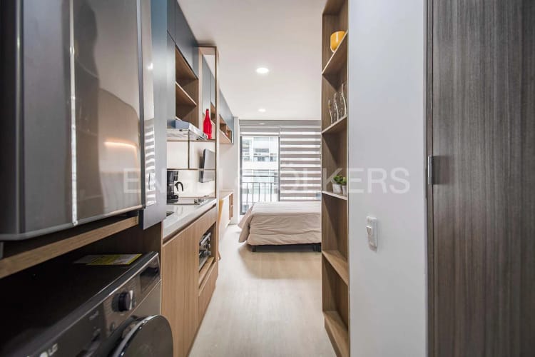 Apartamento de 1 alcoba en venta en La Castellana, Bogotá, 29 m² · foto 6 de 16