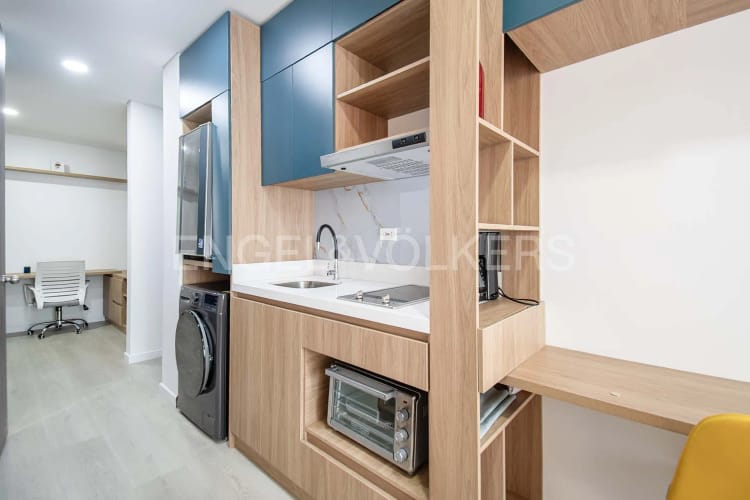 Apartamento de 1 alcoba en venta en La Castellana, Bogotá, 29 m² · foto 5 de 16