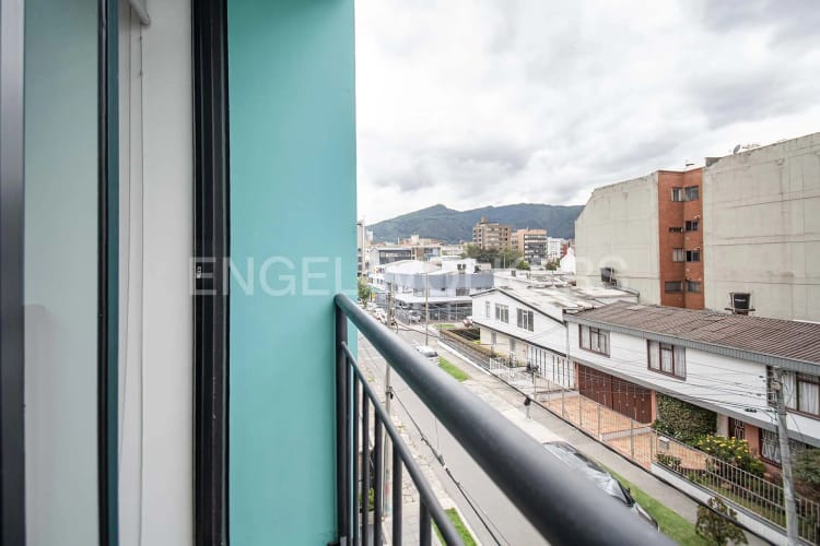Apartamento de 1 alcoba en venta en La Castellana, Bogotá, 29 m² · foto 4 de 16