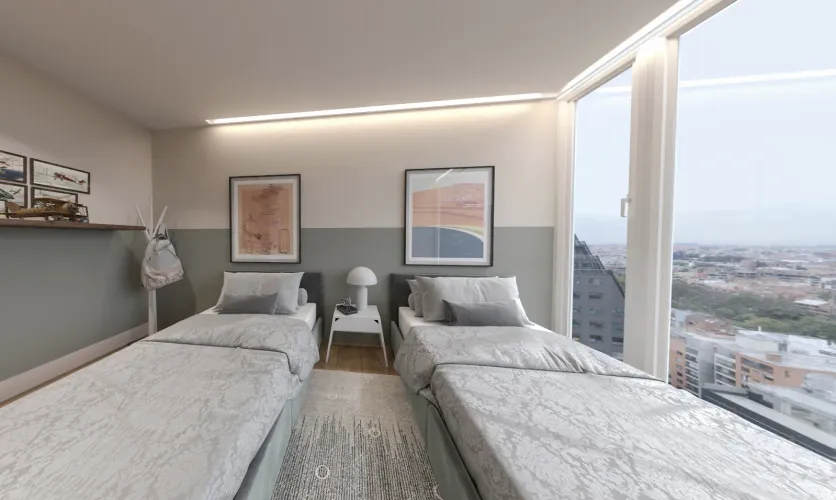 Apartamento de 2 alcobas en venta en Chico Norte, Bogotá, 90 m² · foto 6 de 12