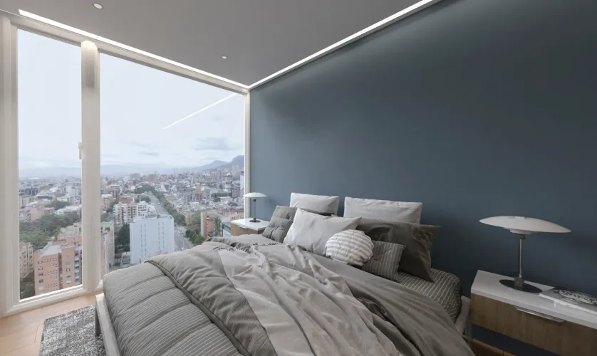 Apartamento de 2 alcobas en venta en Chico Norte, Bogotá, 90 m² · foto 4 de 12