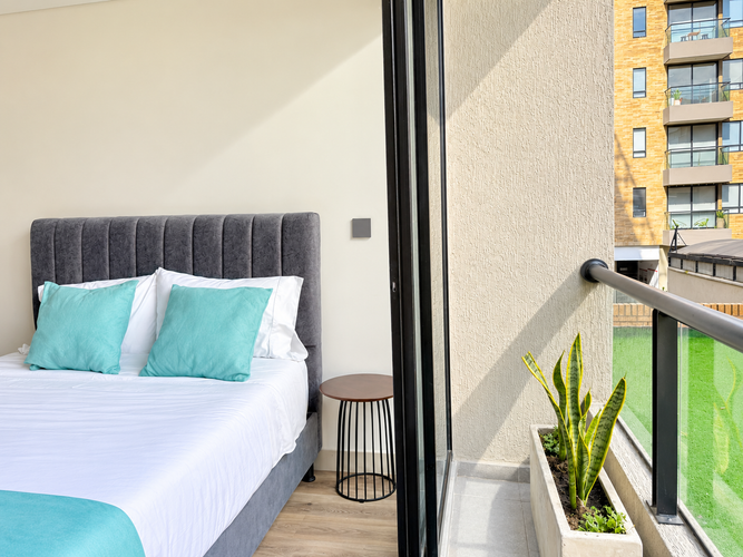Apartamento de 1 alcoba en arriendo en Chico Norte, Bogotá, 26 m² · foto 15 de 24