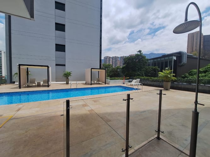 Apartamento de 1 alcoba en arriendo en La Aguacatala, Medellín, 66 m² · foto 12 de 24