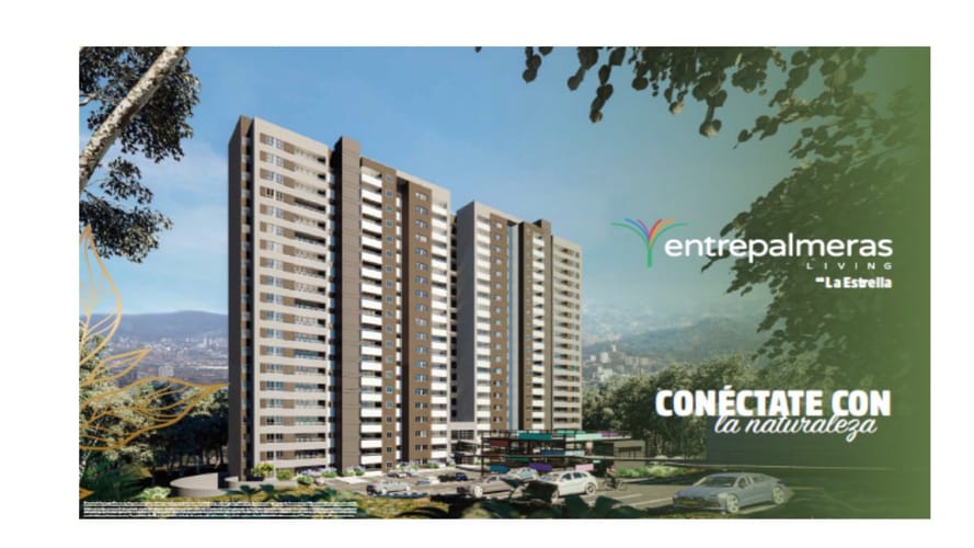 Apartamento de 3 alcobas en venta en El Pedrero, La Estrella, 68 m² · foto 1 de 6