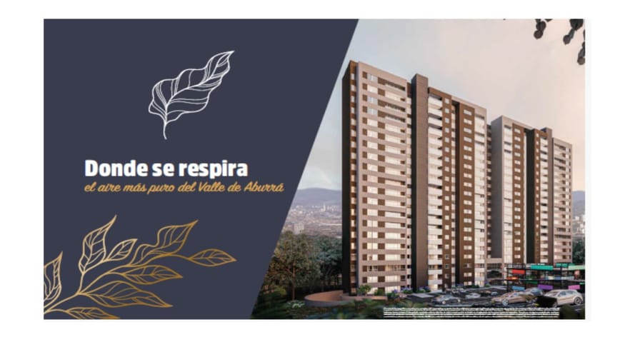 Apartamento de 3 alcobas en venta en El Pedrero, La Estrella, 68 m² · foto 4 de 6