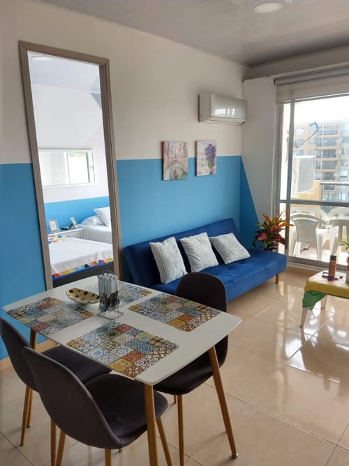 Apartamento de 2 alcobas en arriendo en Ricaurte, 55 m² · foto 3 de 7