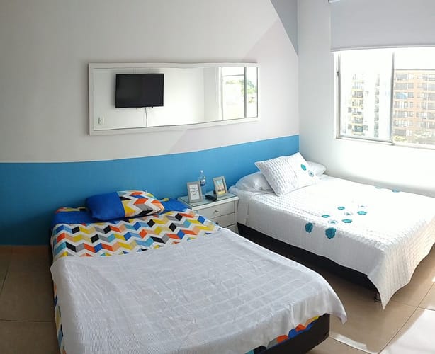 Apartamento de 2 alcobas en arriendo en Ricaurte, 55 m² · foto 4 de 7