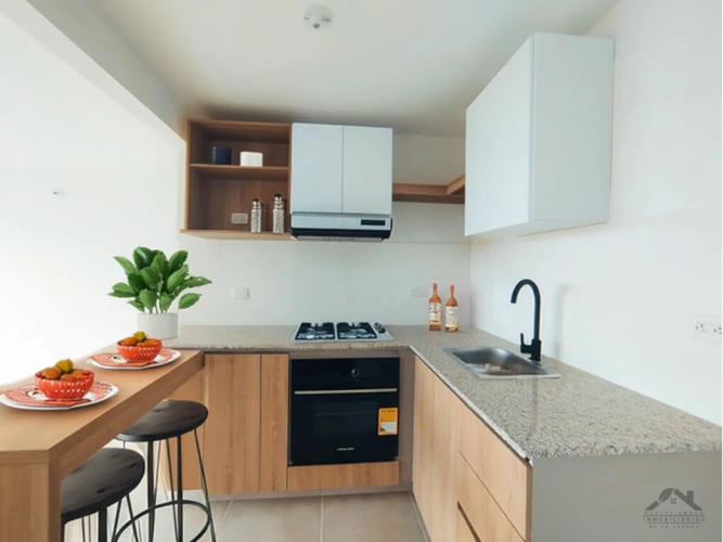 Apartamento de 2 alcobas en venta en Julio Caro, Zipaquirá, 55 m² · foto 2 de 24