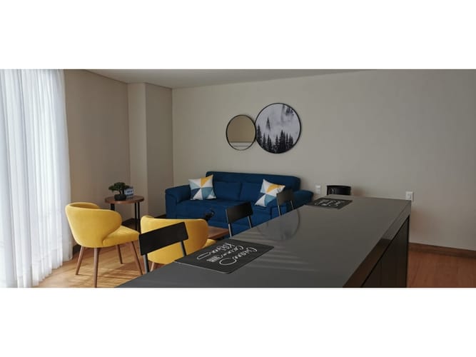 Apartamento de 1 alcoba en venta en Cerros, Bogotá, 62 m² · foto 8 de 24