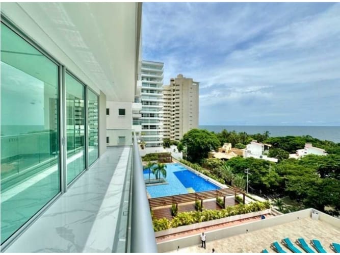 Apartamento de 3 alcobas en venta en Rodadero, Santa Marta, 122 m² · foto 2 de 21