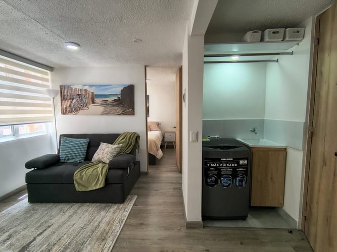 Apartaestudio en arriendo en Ciudad Salitre, Bogotá · foto 7 de 12