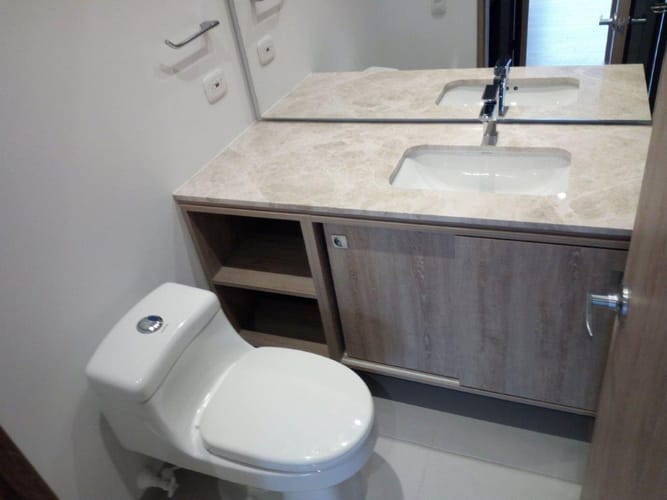 Apartamento de 1 alcoba en arriendo en Ciudad Salitre, Bogotá, 59 m² · foto 6 de 24