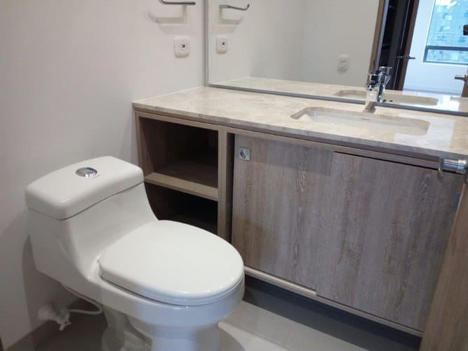 Apartamento de 1 alcoba en arriendo en Ciudad Salitre, Bogotá, 59 m² · foto 7 de 24