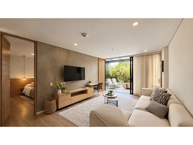Apartamento de 1 alcoba en venta en Las Palmas, Envigado, 90 m² · foto 2 de 6