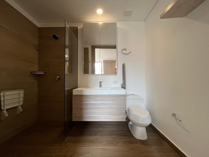 Apartamento de 1 alcoba en arriendo en Escobero, Envigado, 54 m² · foto 17 de 18
